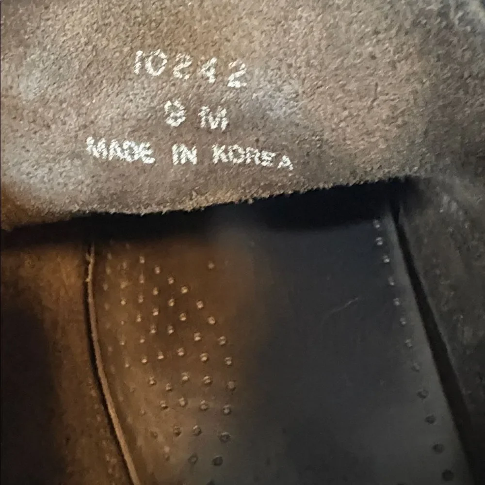 J. Crew brown leather ankle boots size 9
